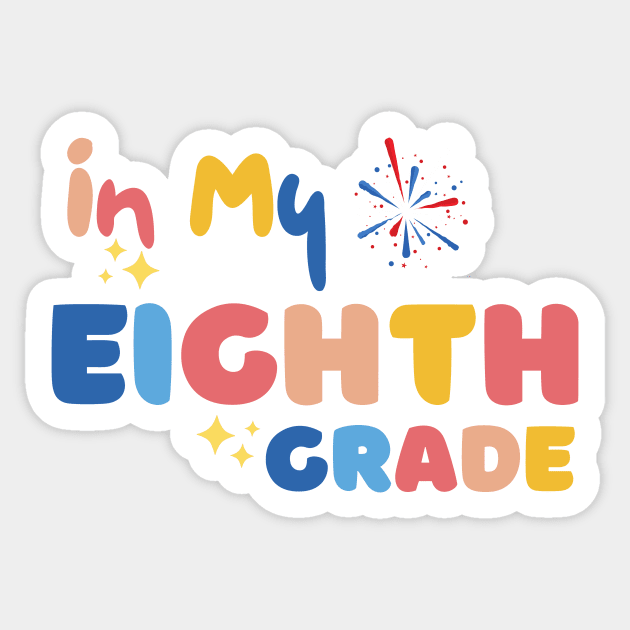 In my eighth grade Sticker by AvocadoShop